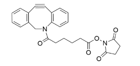 二苯基环辛炔-琥珀酰亚胺酯,DBCO-C6-NHS ester