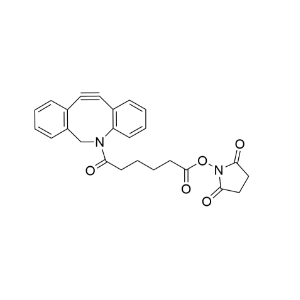 二苯基环辛炔-琥珀酰亚胺酯,DBCO-C6-NHS ester