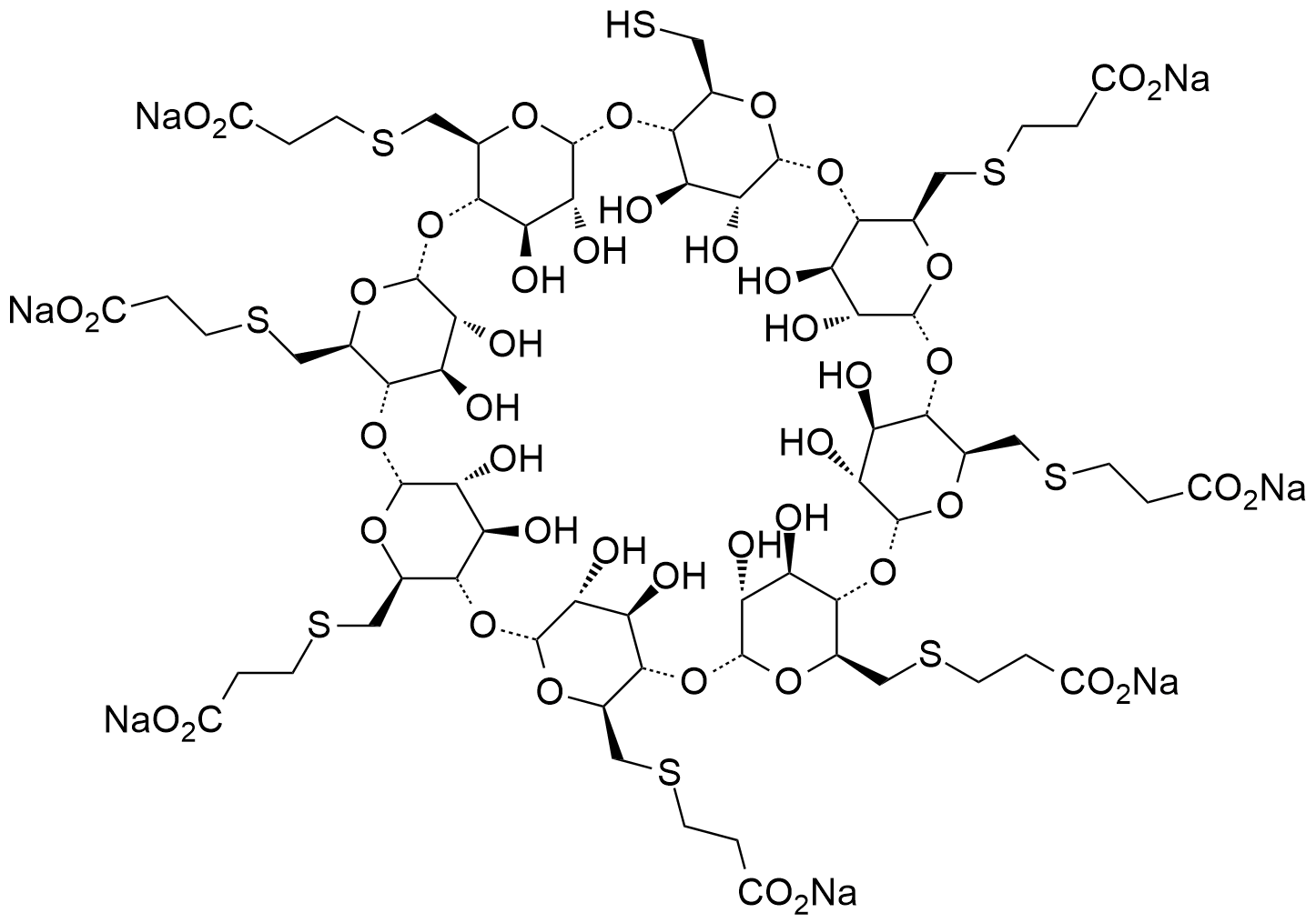 舒更葡糖钠Org197339-1杂质,Sugammadex sodium Org197339-1 Impurit