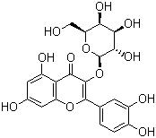 金丝桃苷；槲皮素-3-O-β-D-吡喃半乳糖苷,Hyperoside