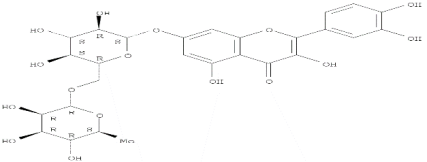 槲皮素-7-O-芸香糖苷,Quercetin-7-O-rutinoside