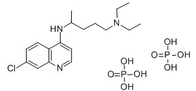 磷酸氯喹,chloroquine bis(phosphate)