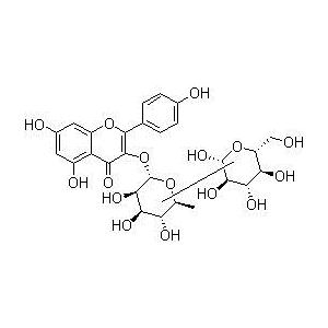 百蕊草素I,Kaempferol-3-O-glucorhamnosid