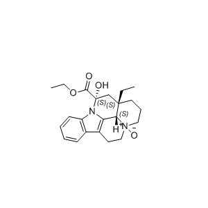 長春西汀雜質27,(41S,12S,13aS)-12-(ethoxycarbonyl)-13a-ethyl-12-hydroxy-2,3,41,5,6,12,13,13a-octahydroindolo[3,2,1-de]pyrido[3,2,1-ij][1,5]naphthyridine 4(1H)-oxide