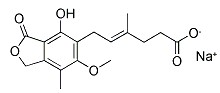 霉酚酸钠,MYCOPHENOLATE SODIUM