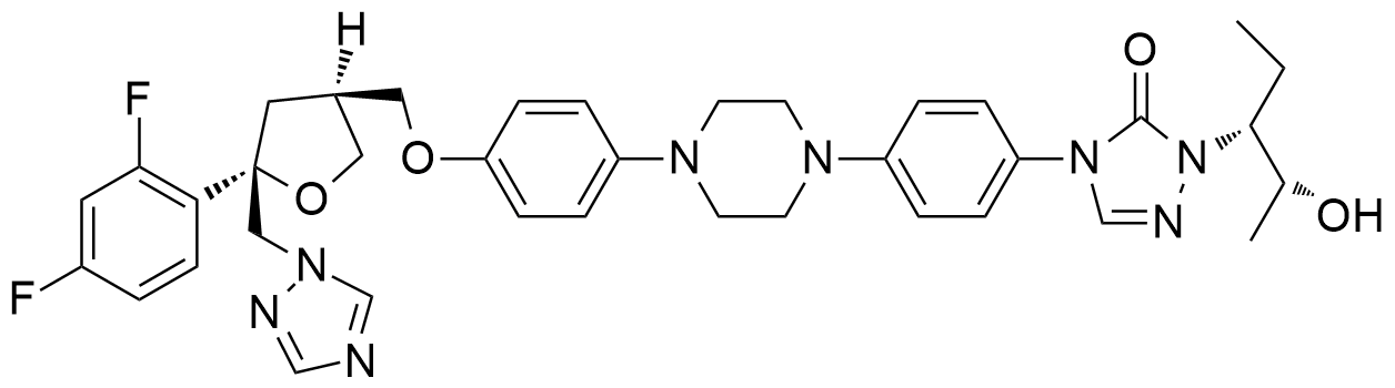 泊沙康唑?qū)τ钞悩?gòu)體,ent-posaconazol