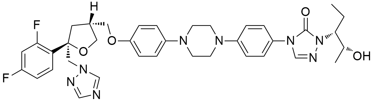 (3R,5R,2R,3R)-泊沙康唑,(3R,5R,2R,3R)-posaconazol