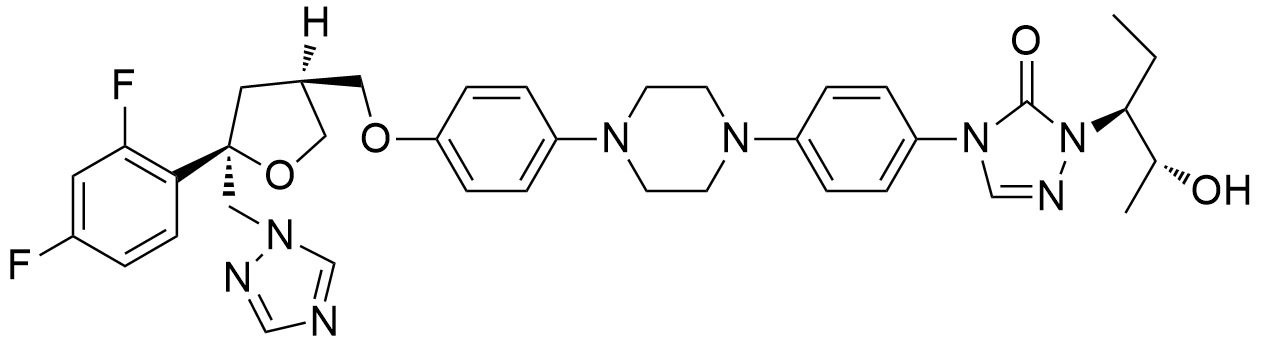 (3S,5R,2R,3S)-泊沙康唑,(3S,5R,2R,3S)-posaconazole