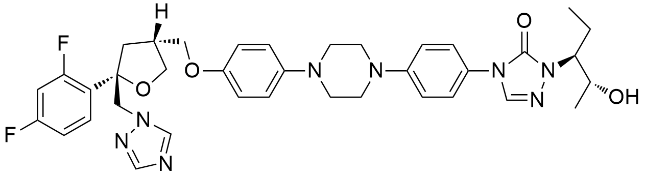 (3R,5S,2R,3S)-泊沙康唑,(3R,5S,2R,3S)-posaconazol