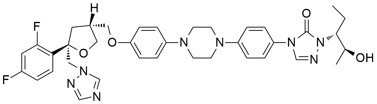(3R,5R,2S,3R)-泊沙康唑,(3R,5R,2S,3R)-posaconazol