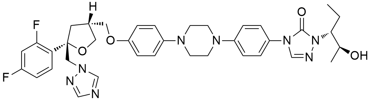 (3R,5S,2S,3R)-泊沙康唑,(3R,5S,2S,3R)-posaconazol