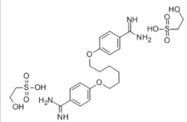 己脒定二羟乙基磺酸盐,Hexamidine diisethionate