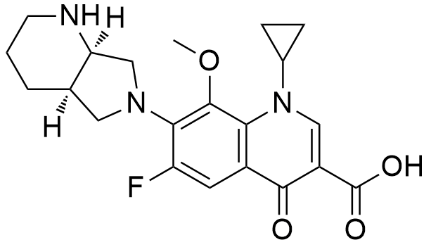 莫西沙星杂质RR,Moxifloxacin-R-isomer (ent-Moxifloxacin
