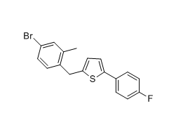卡格列净杂质27,2-(4-bromo-2-methylbenzyl)-5-(4-fluorophenyl)thiophene