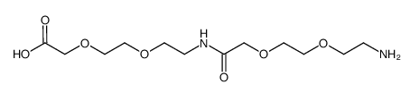 17-氨基-10-氧代-3,6,12,15-四氧杂-9-氮杂十七烷酸,17-Amino-10-oxo-3,6,12,15-tetraoxa-9-azaheptadecanoic acid