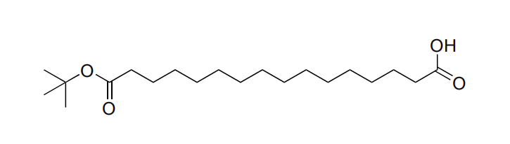 十六烷基二酸单叔丁酯,Hexadecanedioic acid, mono(1,1-dimethylethyl) este