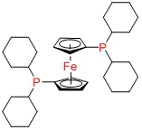 1,1'-双(二环己基膦)二茂铁,1,1'-Bis(dicyclohexylphosphino)ferrocene