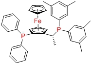 (1R)-1-[双(1,1-二甲基乙基)膦]-2-[(1R)-1-[双(2-甲基苯基)膦]乙基]二茂铁,Josiphos SL-J005-1 /(R)-1-[(S)-2-(Diphenylphosphino)ferrocenyl]ethyldi(3,5-xylyl)phosphine