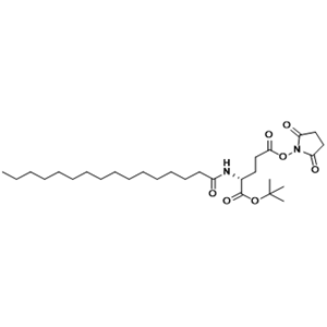 D型-利拉鲁肽侧链,D-Pal-Glu(OSu)-OtB