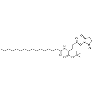 D型-利拉魯肽側(cè)鏈,D-Pal-Glu(OSu)-OtB