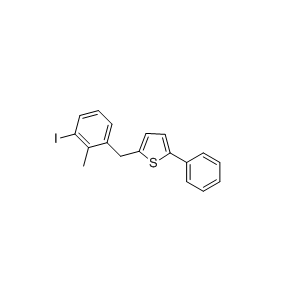 卡格列净杂质31,2-(3-iodo-2-methylbenzyl)-5-phenylthiophene