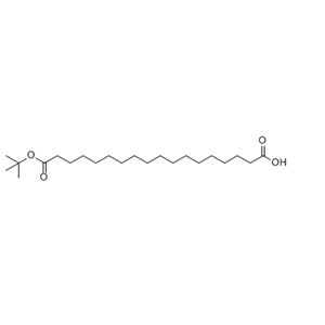 十八烷二酸单叔丁酯,Octadecanedioic acid mono(1,1-dimethylethyl) ester