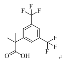 2-(3,5-雙-三氟甲基-苯基)- 2-甲基-丙酸,2-(3,5-bis(trifluoroMethyl)phenyl)-2-Methyl propanoic acid