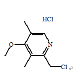 2-氯甲基-3,5-二甲基-4-甲氧基吡啶鹽酸鹽,2-Chloromethyl-4-methoxy-3,5-dimethylpyridine hydrochloride