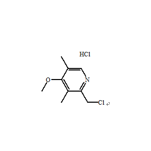 2-氯甲基-3,5-二甲基-4-甲氧基吡啶鹽酸鹽