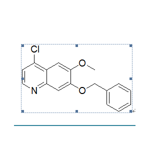 7-（苄氧基）-4-氯-6-甲氧基喹啉,4-4-chloro-6-methoxy-7-phenylmethoxyquinoline