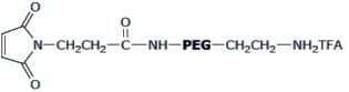 MAL-PEG-NH2TFA,Maleimide PEG Amine, TFA Salt