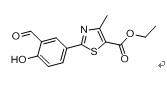 2-(3-醛基-4-羟基苯基)-4-甲基噻唑-5-羧酸乙酯,ethyl 2-(3-formyl-4-hydroxyphenyl)-4-methyl thiazole-5-carboxylate