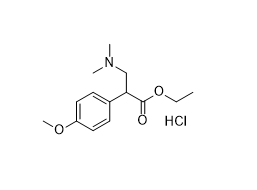 文拉法辛杂质B,ethyl 3-(dimethylamino)-2-(4-methoxyphenyl)propanoate hydrochloride