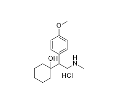 文拉法辛杂质D,1-(1-(4-methoxyphenyl)-2-(methylamino)ethyl)cyclohexan-1-ol hydrochloride