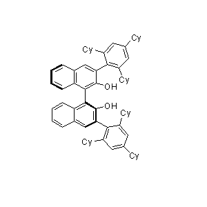 (2S,11bS)-4-hydroxy-2,6-bis(2,4,6-tricyclohexylphenyl)dinaphtho[2,1-d:1',2'-f][1,3,2]dioxaphosphepine 4-oxide