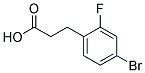 3-(2-氟-4-溴苯基)丙酸,3-(4-BROMO-2-FLUORO-PHENYL)-PROPIONIC ACID