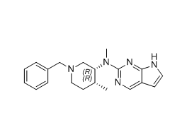 托法替尼杂质39,N-((3R,4R)-1-benzyl-4-methylpiperidin-3-yl)-N-methyl-7H-pyrrolo[2,3-d]pyrimidin-2-amine