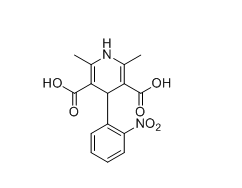 硝苯地平杂质09,2,6-dimethyl-4-(2-nitrophenyl)-1,4-dihydropyridine-3,5-dicarboxylic acid