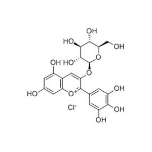 飞燕草素葡萄糖苷,Delphinidin 3-glucoside
