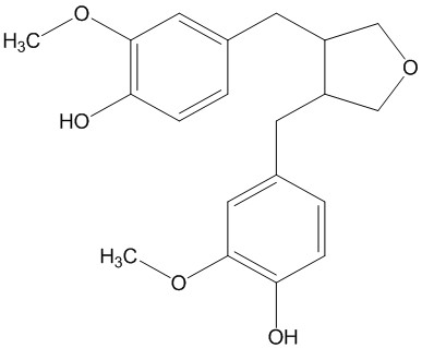 脱水开环异落叶松树脂酚;3,4-二香草基四氢呋,AnhydroSecoisolariciresino