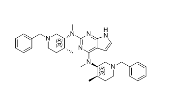 托法替尼雜質(zhì)19,N2,N4-bis((3R,4R)-1-benzyl-4-methylpiperidin-3-yl)-N2,N4-dimethyl-7H-pyrrolo[2,3-d]pyrimidine-2,4-diamine