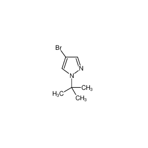4-溴- 1 -叔丁基-1H -吡唑,4-bromo-1-tert-butyl-1H-pyrazole