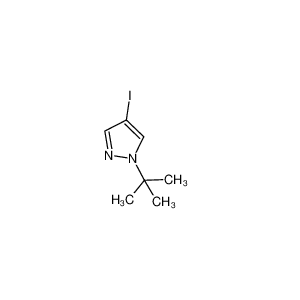 4-碘- 1 -叔丁基-1H -吡唑,1-tert-butyl-4-iodo-1H-pyrazole