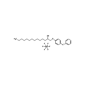 4-((2-羟基十四烷基)苯基)碘代六氟锑酸盐,4-((2-HYDROXYTETRADECYL)OXY)PHENYL)-PHENYLIODONIUM HEXAFLUOROANTIMONATE