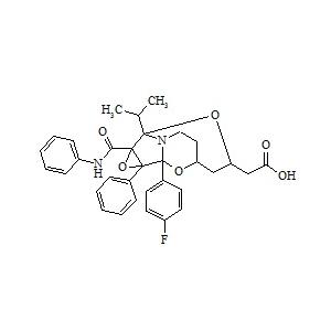 阿托伐他汀环氧吡咯并恶嗪三环类似物