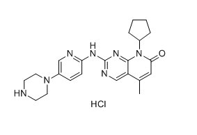 帕布昔利布杂质A（盐酸盐）,8-cyclopentyl-5-methyl-2-((5-(piperazin-1-yl)pyridin-2-yl)amino) pyrido[2,3-d]pyrimidin-7(8H)-one hydrochloride salt