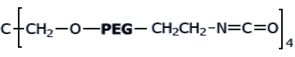 4ARM-PEG-NCO,4arm PEG Isocyanate (pentaerythritol)