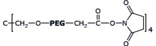 4ARM-PEG-SCM,4arm PEG Succinimidyl Carboxymethyl Ester (pentaerythritol)