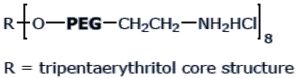 8ARM(TP)-PEG-NH2HCl,8arm PEG Amine (tripentaerythritol), HCl Salt