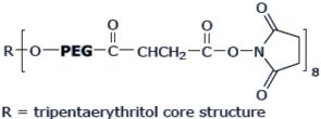 8arm PEG Succinimidyl Succinate (tripentaerythritol),8ARM(TP)-PEG-SS